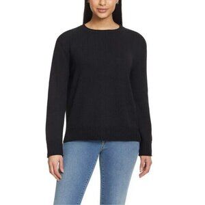 Ella Moss Women's Crew Neck Sweater Black XL